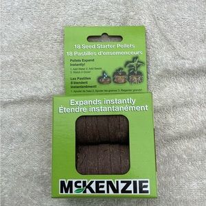 McKenzie Seed Starter Pellets